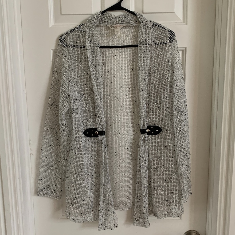NWOT Krazy Kat Open-Front Sweater Size Small